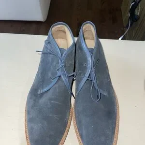 Ermenegildo Zegna Chukka Boots Mens Size 10 Gray Suede Casual Lace Up Italy Zegna boots - Gem main image 3